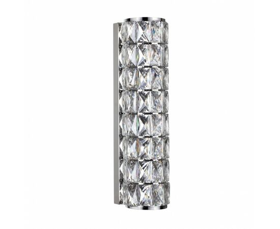 885870 - ODEON LIGHT 4927/8WL L-VISION ODL24 483 хром/мет/хрусталь бра LED 8W 4000K 463lm PANTA 86 (1)