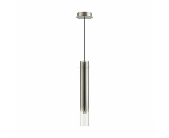 885927 - ODEON LIGHT 5061/5LA PENDANT ODL24 317 серебр./дымчатый/мет/стекло Подвес LED 4W 3000K SHINY 92 (1)