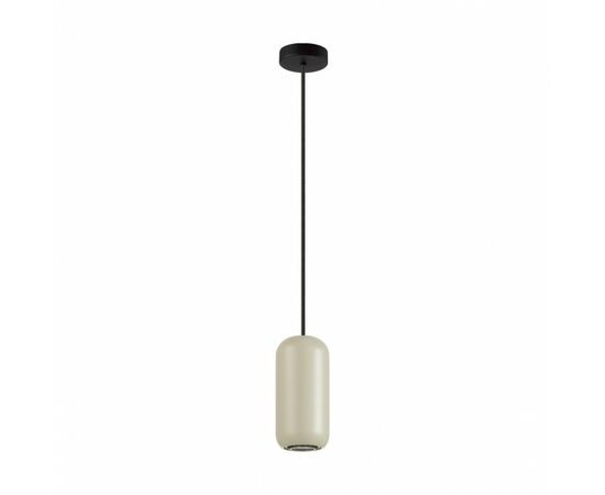 885938 - ODEON LIGHT 5060/1G PENDANT ODL24 313 цвет слонов.кости/чер./мет Подвес GU10 LED 4W COCOON 90 (1)