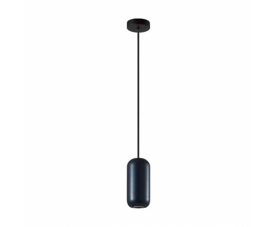 885944 - ODEON LIGHT 5060/1C PENDANT ODL24 313 темн.синий/чер./мет Подвес GU10 LED 4W COCOON 83 (1)