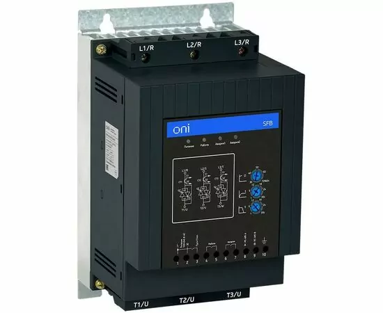 908577 - ONI устройство плавного пуска SFB 3Ф 380В 55кВт 110А Uупр 110-220В Modbus с защитами SFB-33-55-A-10 (1)