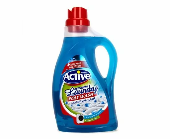 909178 - Гель-концентрат для стирки белья Свежесть моря Poly Wash Blue 1500мл  511601401 ACTIVE (1)