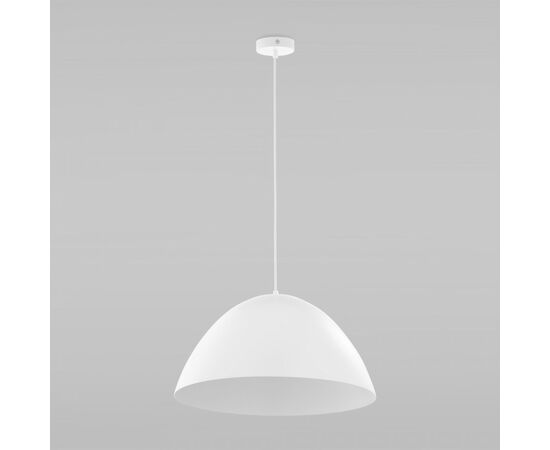 909689 - TK Lighting св-к подвес. 1x60W 500х500х1750 пластик белый Faro 6003 (1)