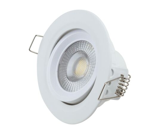 912148 - REXANT Св-к св/д встр. даунлайт поворотный Bagel 12W(960lm) 4000К 4K LED 90х90х41 613-002 (1)