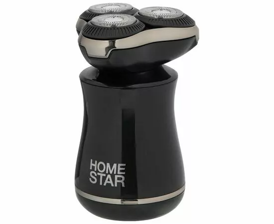 912636 - Бритва HomeStar HS-9022M, 5Вт, 3 независимые головки, USB заряд, аккум, 108154 (1)