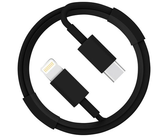 912956 - Кабель Energy ET-34 USB-С/Lightning (для Apple), 1м, 20Вт, черный 108052 (1)