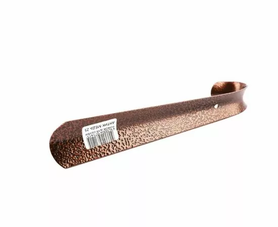 909950 - Рожок для обуви металлический АНТИК МЕДЬ 25см. Арт.25.М SOLOMON ANTIK (1)