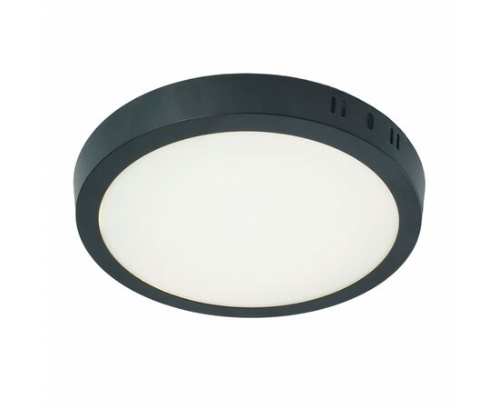 910851 - Feron св-к св/д 24W 1760lm 4000К 4K 90LED IP40 круг/черный AL504 51075 (1)