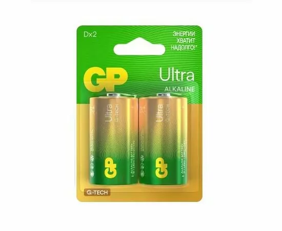 913191 - Элемент питания GP Ultra G-TECH 13A LR20/373/D BL2 (1)