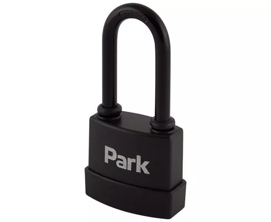 722452 - Park Замок навесной P-0255-01 (всепогодн, ключевой механизм латунь, 3 ключа, с длин. дуж.), 288116 (1)