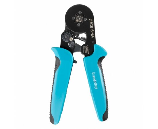 914928 - Smartbuy клещи обжимные (кримпер) 0,25-10мм2, квадрат, для трубч. изол. и неизол. наконеч SBT-WCR-4 (1)