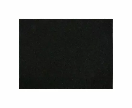 909656 - Коврик влаговпитывающий, ребристый Nice, без борта, подложка пвх, 90*120 см VORTEX, черный (1)