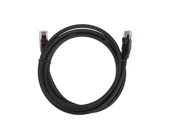 930601 - REXANT коммутац. шнур (патч-корд) U/UTP, cat6, 2м, литой, RJ45-RJ45, LSZH, черный, 02-0292-2 (1)