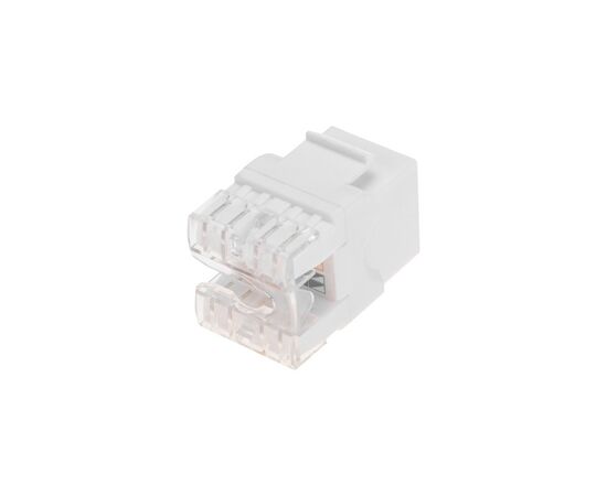 930659 - REXANT Модуль Keystone Jack Cat5e, RJ-45(8P8C), UTP неэкранированный, 180град. белый PRO 02-0060 (1)