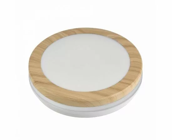 931191 - LEEK св-к св/д декор влагозащ 30W(2550lm) 2К-4K-6K дерево, круг 300x57 ЖКХ IP65 RBL03 LE061100-0063 (1)