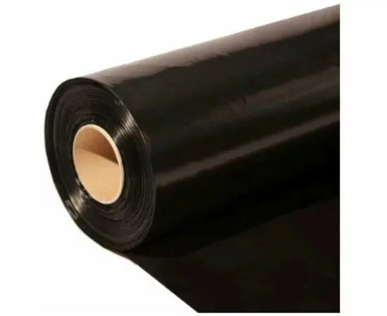 931003 - Пленка Полиэтилен 150мкм Черная 100м (1,5 м х 2) в рулоне, вес 25кг 1-2.SALE E1M (1)