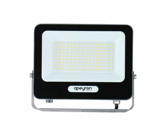 931241 - APEYRON Прожектор св/д 100W 12000lm 6500К 6K IP65 229х33х174 алюм серый 05-48 (1)