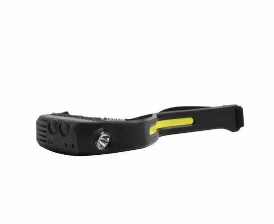 932350 - Camelion фонарь налоб LED53416 акк3.7V сенс.лента 2LED 3W(550lm) 7500K 4 реж Type-C черный, кауч (1)