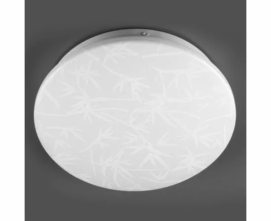 932565 - General св-к св/д декор 18W(1170lm) Bamboo 6500К 6K круг 230х253х58 без пульта пластик/метал 800239 (1)