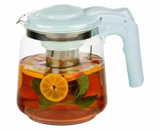 911117 - Чайник заварочный 1500мл, стекло/пластик, фильтр нерж сталь, SPOLETO 910129 Mallony (1) 911117 - Чайник заварочный 1500мл, стекло/пластик, фильтр нерж сталь, SPOLETO 910129 Mallony (1)