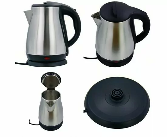 931855 - Чайник электр. GOODHELPER KS-18B09 (диск, 1,8л) 1,5кВт, нерж.сталь, автовыключение (1)