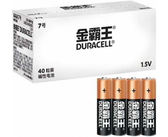 932702 - Элемент питания Duracell Basic CN LR03/286/AAA BOX40 (1)