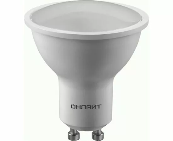 902947 - ОНЛАЙТ лампа св/д MR16 GU10 15W(1500lm) 6500K 6К 50x57 матов OLL-MR16-15-230-6.5K-GU10 90469 (1)