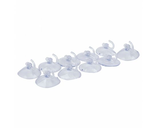 909507 - Uniel Присоски для монтажа гирлянд прозрач (уп.10шт, цена за уп) UCC-Y12 CLEAR 010 POLYBAG (1)