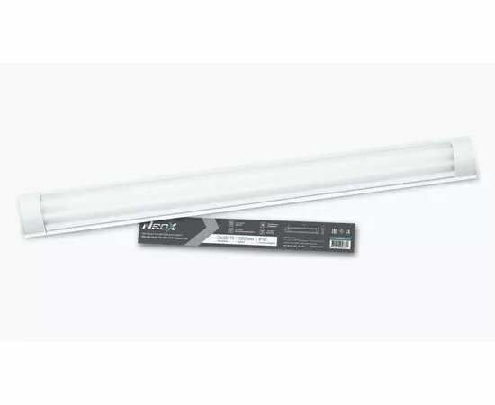 934799 - ASD/NEOX св-к линейный под св/д лампу SPO-405 2xLED-Т8-1200 G13 1245x120x46 полистир  IP40 3301 (1)