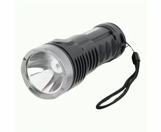 936681 - SmartBuy Фонарь ручной 3W LED + 3W COB 4реж аккум 3,7V 1000мАч Micro-USB металл/пласт черн SBF-13-B (1)