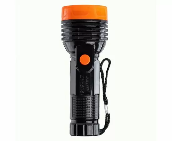 936691 - SmartBuy Фонарь ручной LED 1W 1xAA , 12х4см, ABS, черн,оранж, S BF-850 (1)