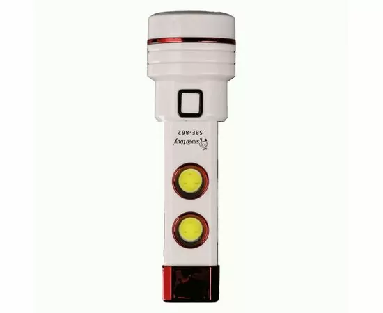 936707 - SmartBuy Фонарь ручной 1W LED+2xCOB бок 4 реж аккум 3,7V 14500-500мАч MicroUSB ABS 12х3,5см SBF-862 (1)