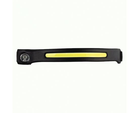 936726 - SmartBuy Фонарь налобный гибкий COB+LED бок, Type C, 1000lm, аккум, 1200 мАч, ABS, резина, (1)