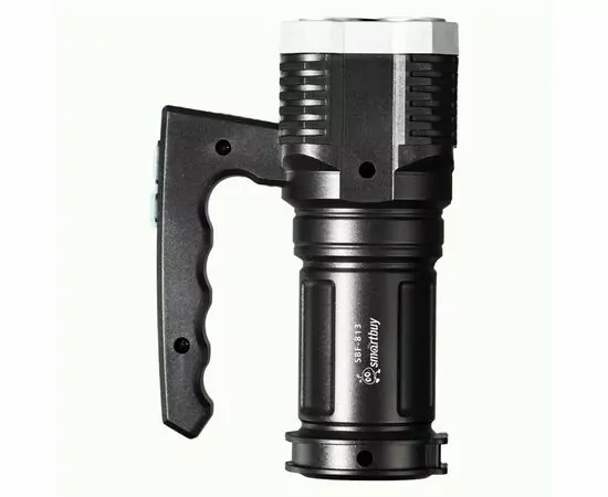 936733 - SmartBuy Фонарь прожектор 7LED и рассеиватели+COBбок 4 реж, аккум 3,7V 800мАч Type C ABS SBF-813 (1)