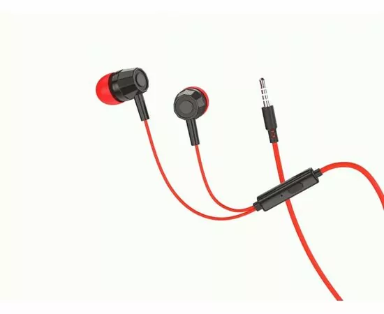 936857 - Стереогарнитура внутриканальная VIXION PRO VS-30, красный (1)