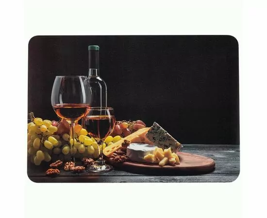 937016 - Салфетка сервировочная PPM-11 Бренди 40*28см пластик (кратность 10!!!) 109201 Рыжий кот (1)