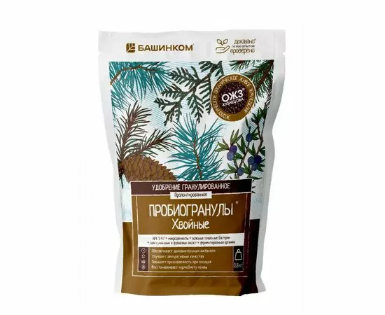 936848 - Удобрение Гуми Оми 800гр. Хвойные ПРОБИОГРАНУЛЫ ОЖЗ (Башинком) (1)