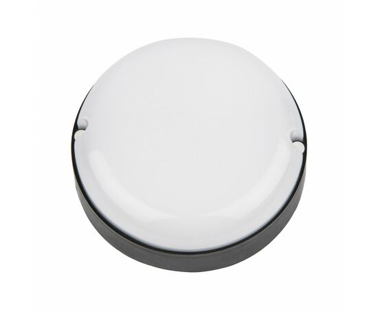 937917 - Volpe св-к св/д влагозащит. ЖКХ 12W(1140lm) 4000K 4K круг d=135мм черн ULW-Q293 12W/4000К IP65 BLACK (1)