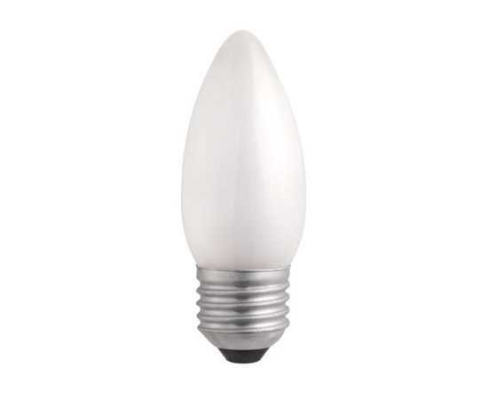 165937 - Лампа накаливания Jazzway B35 E27 40W свеча матовая (1)