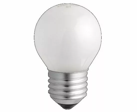 165947 - Лампа накаливания Jazzway P45 E27 40W шар матовая (1)