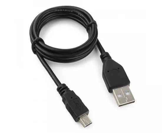 711071 - Кабель USB(A)шт. - miniUSBшт. 2.0 Pro Гарнизон GCC-USB2-AM5P-1M, AM/miniBM 5P, 1м, пакет (1)