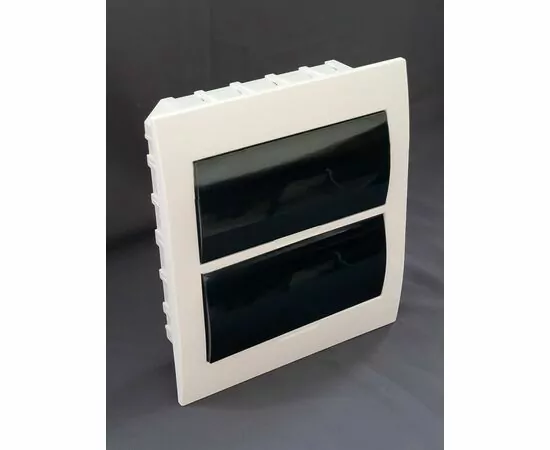 898799 - uplast ОМЕГА бокс (корпус) пластик. ЩРВ-П-24 мод. встраиваемый (300х345х94) IP41 (1)