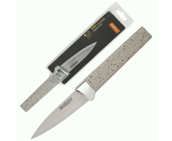 937000 - Нож д/овощей MARMOLADA (лезвие 8,9см) пластиковая софт-тач рукоятка 108299 Mallony (1)