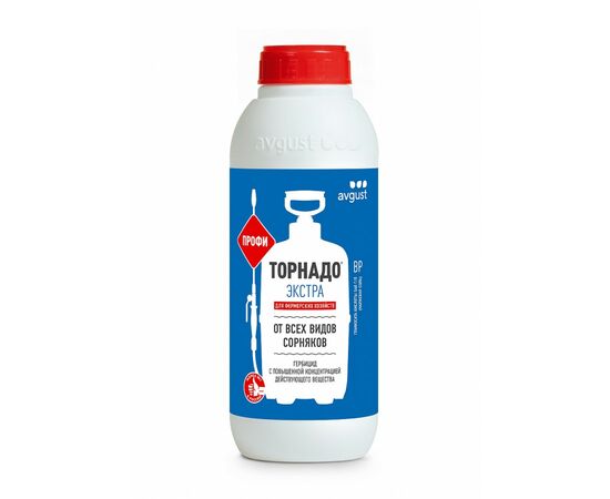 837072 - Торнадо экстра профи 1л. (защита от сорняков) 540г/л глифосат Август (1)