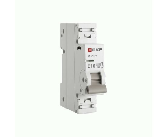 942373 - EKF PROxima автоматический выкл. ВА 47-63N 1P 10А 4,5кА х-ка C M634110C (1)