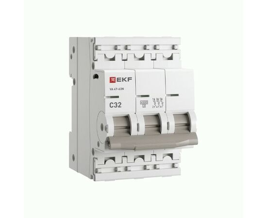 942395 - EKF PROxima автоматический выкл. ВА 47-63N 3P 32А 4,5кА х-ка C M634332C (1)