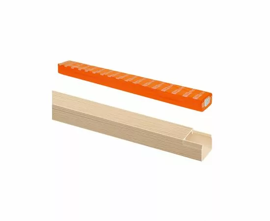 942770 - TDM кабель-канал 16х16 3D сосна (в уп. 100м, цена за метр) (100м) SQ0402-2303 (1)