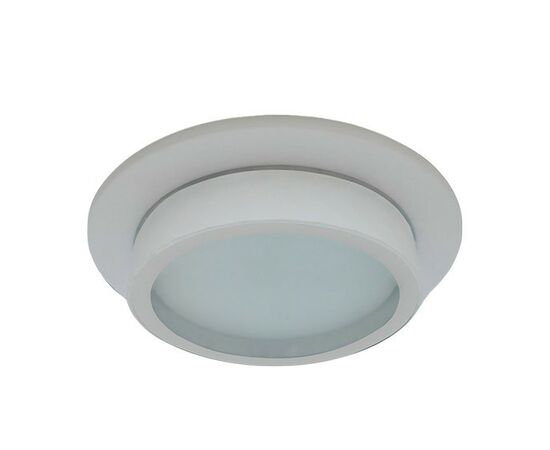 941256 - Ecola GX53 H4 SP5370 св-к встаив. СПОТ матовый Белый с белой окантовкой 110x54 SQ530WECB (1)