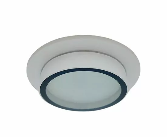 941257 - Ecola GX53 H4 SP5370 св-к встаив. СПОТ матовый Белый с черной окантовкой 110x54 SQ530CECB (1)