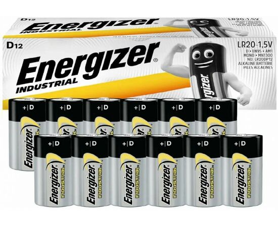 948475 - Элемент питания Energizer Industrial LR20/373/D BOX12 (1)